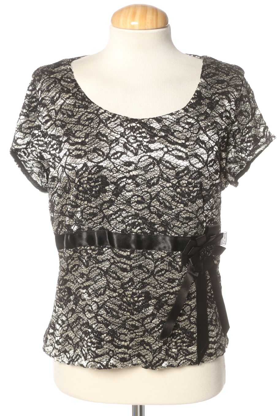 Blouse à manches courtes El Corte Ingles de la taille 46, de couleur imprimés