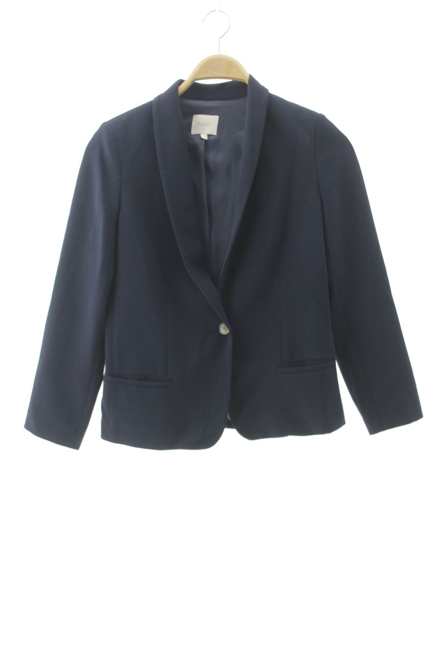 Costume Pablo de la taille 36, de couleur bleu marine