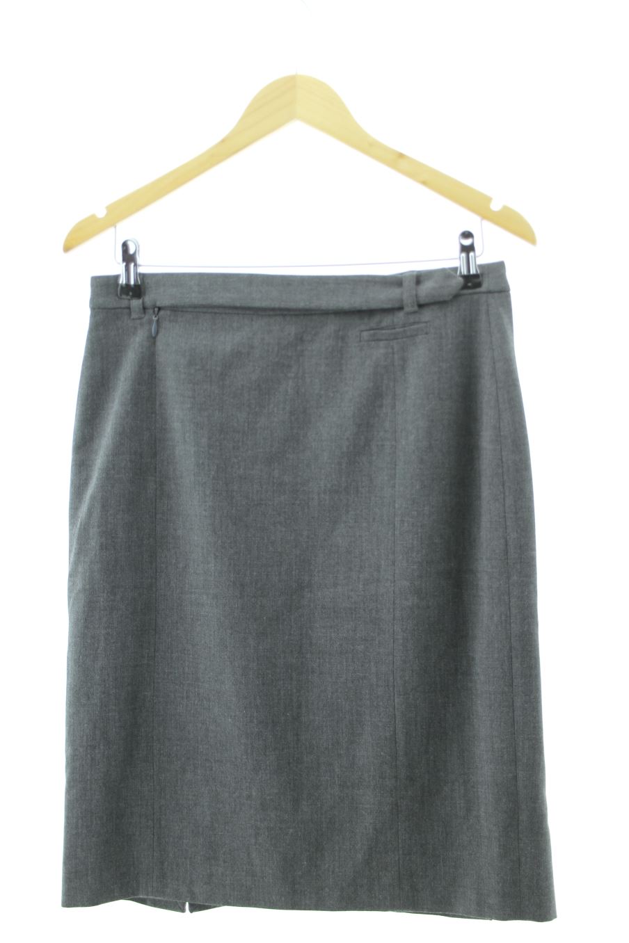 Jupe Zara de la taille 40, de couleur gris