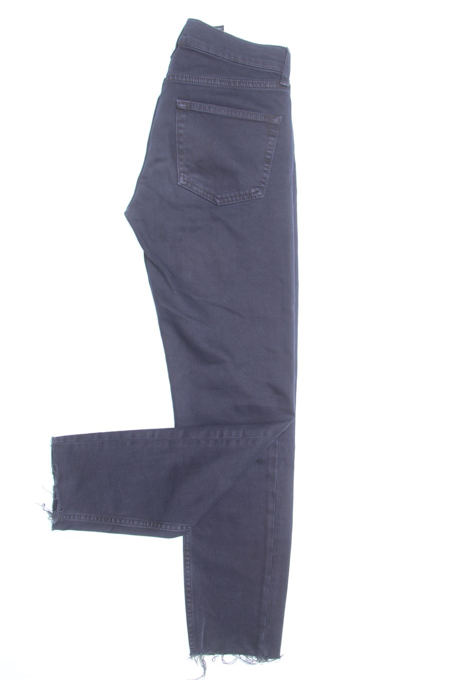 Vaqueros de Zara de la talla 34, de color azul marino de ropa vaquera