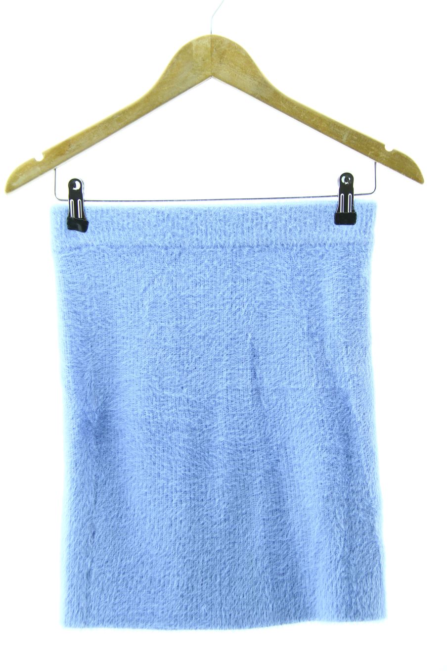 Jupe Bershka de la taille XS, de couleur bleu