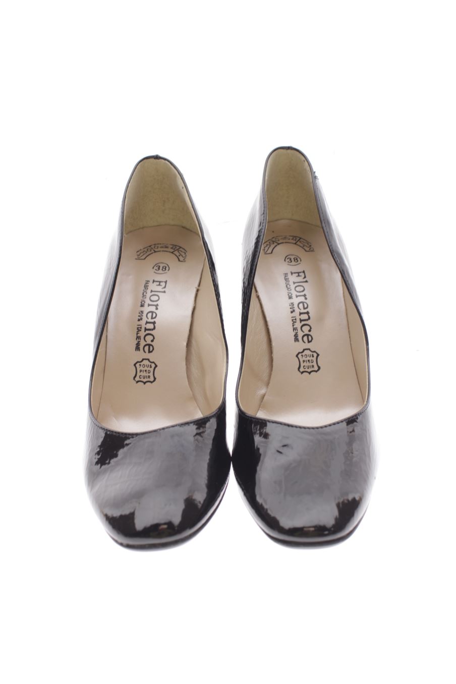 Zapatos de tacon de Florence de la talla 38, de color negro de