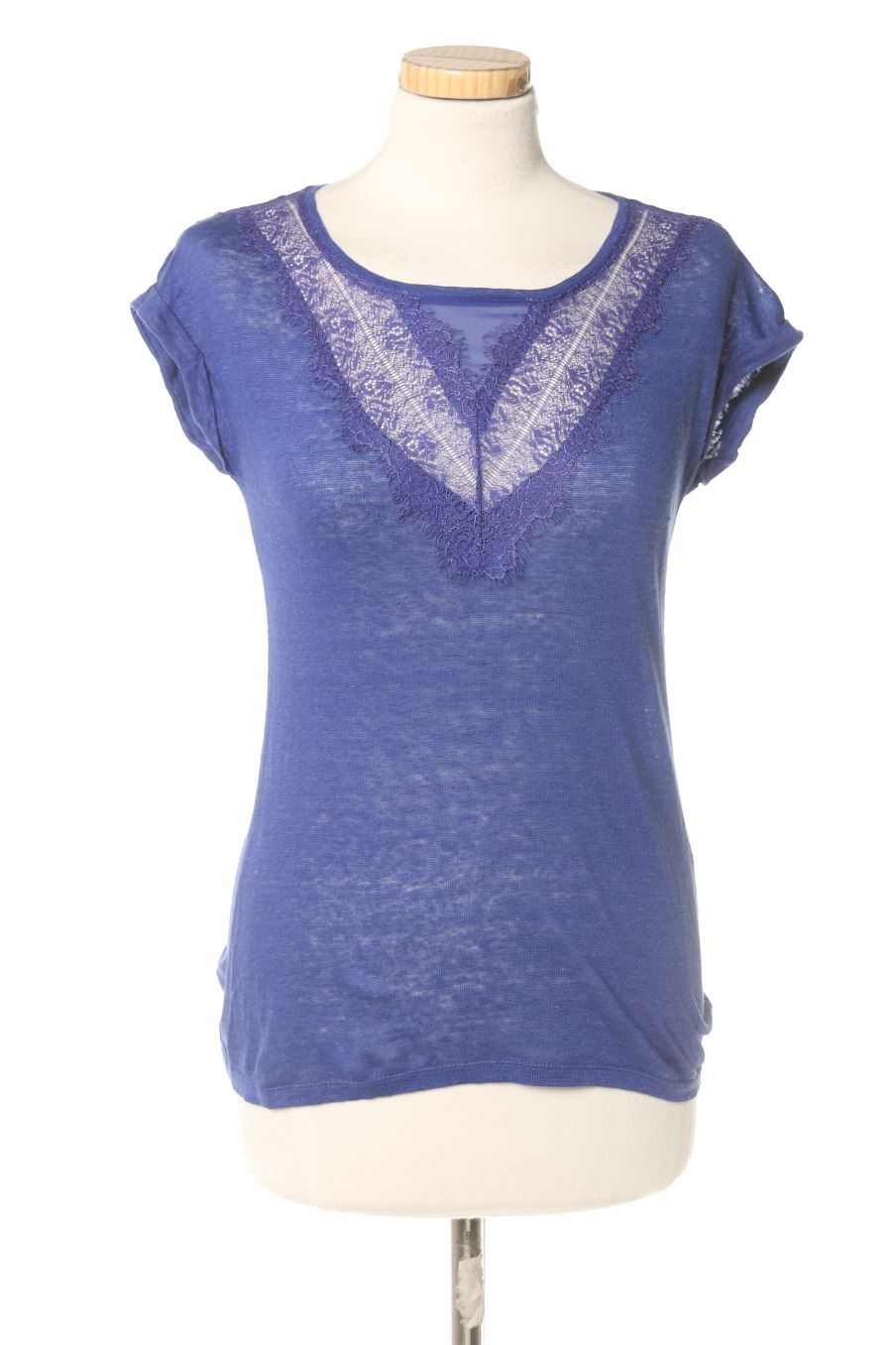 T-shirt Etam de la taille XS, de couleur bleu