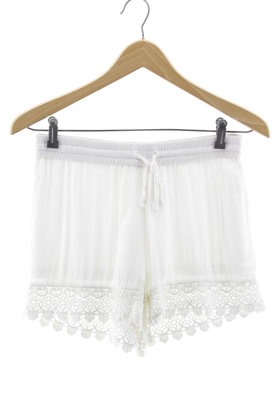 Pantalones cortos de Only de la talla 36, de color blanco