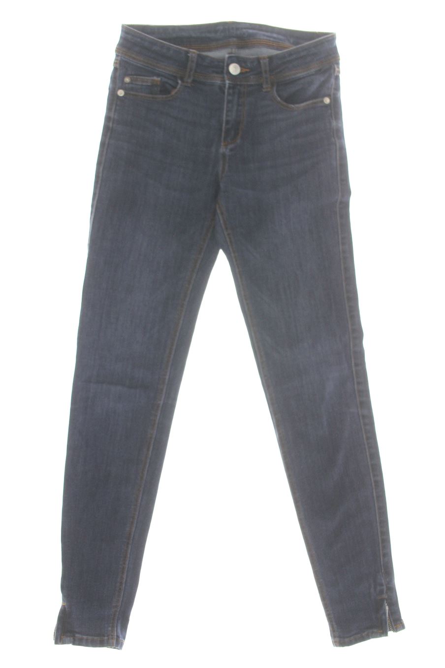 Jeans von Zara Größe 34, Farbe Blau, aus Jeanskleidung für