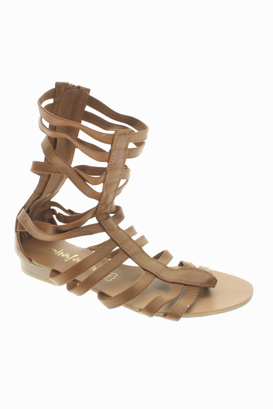 Sandalias planas de Chalada de la talla 36, de color marrón de