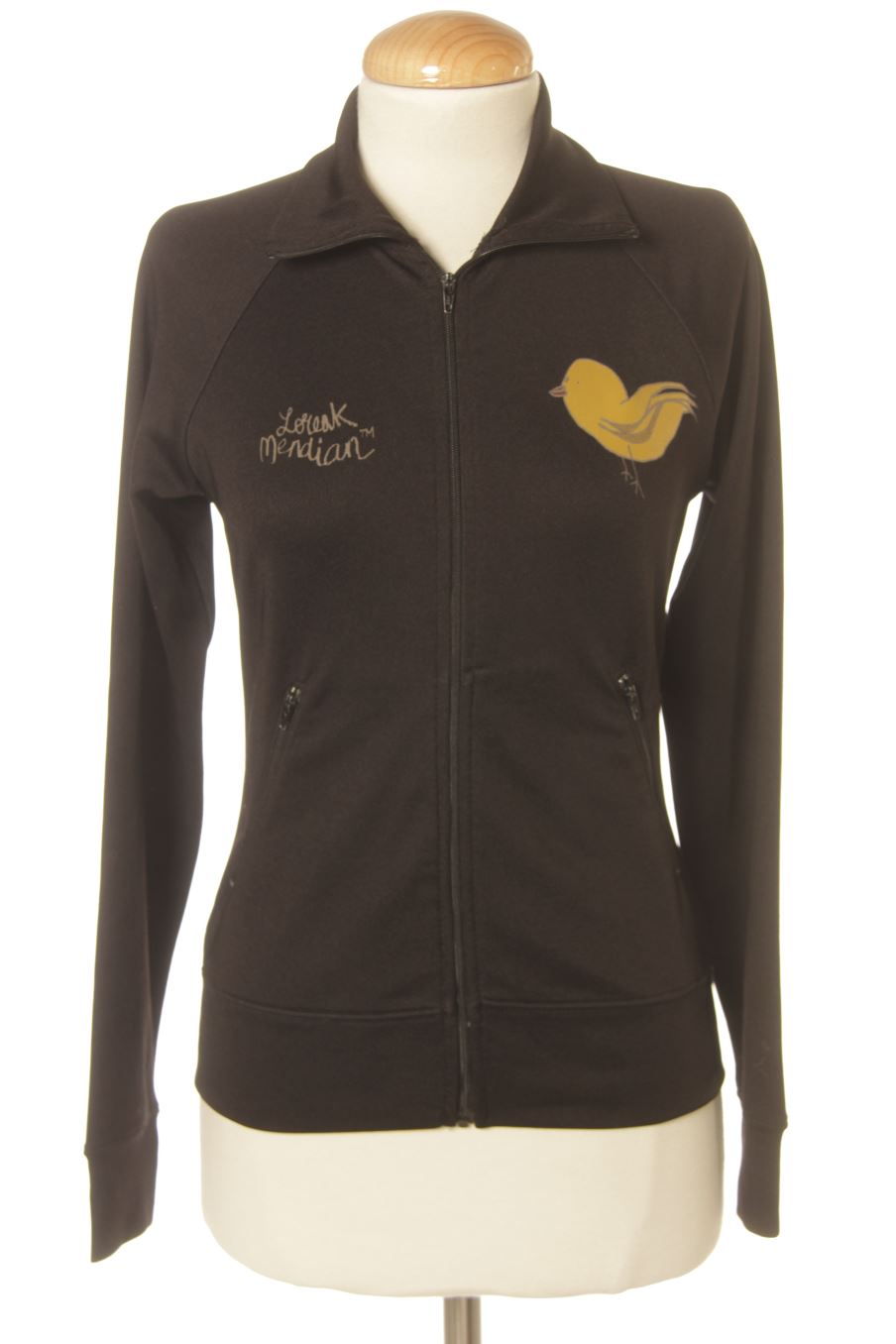 Sweat Loreak mendian de la taille XS, de couleur noir