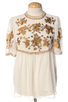 Blouse à manches courtes XS Zara