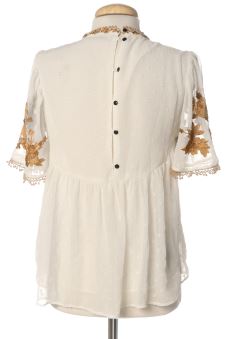 Blouse à manches courtes XS Zara