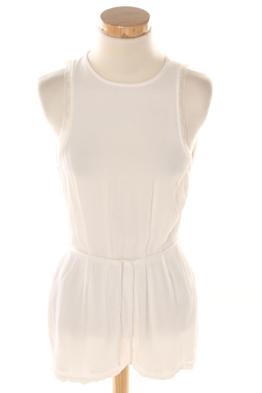 Mono de Mango de la talla XS, de color blanco