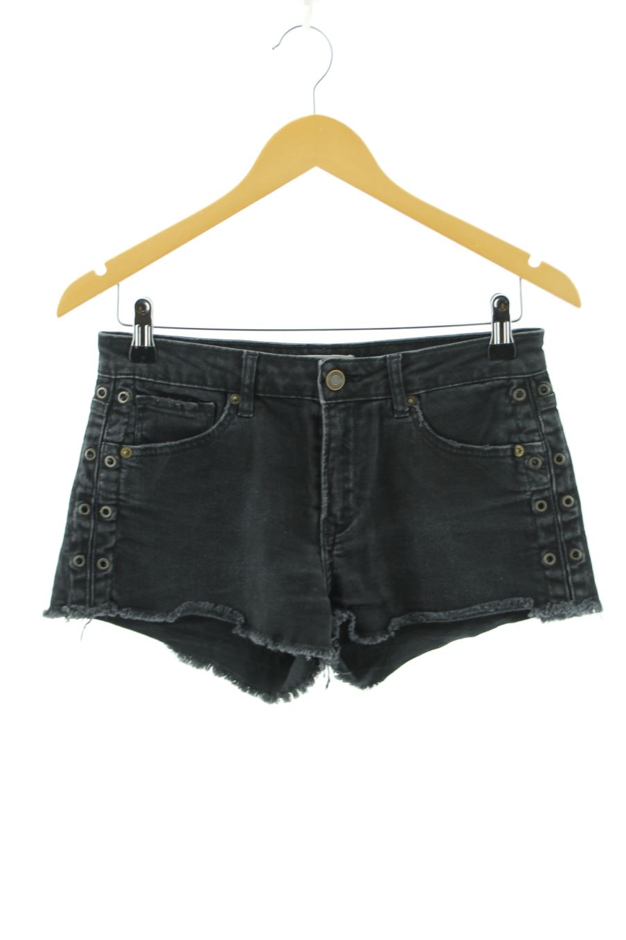 Shorts Brownie de la taille S, de couleur noir de denim
