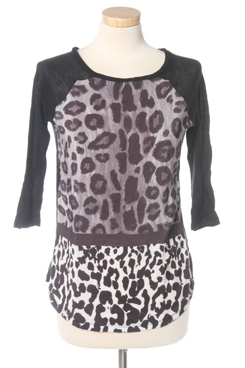 Blusa a maniche lunghe