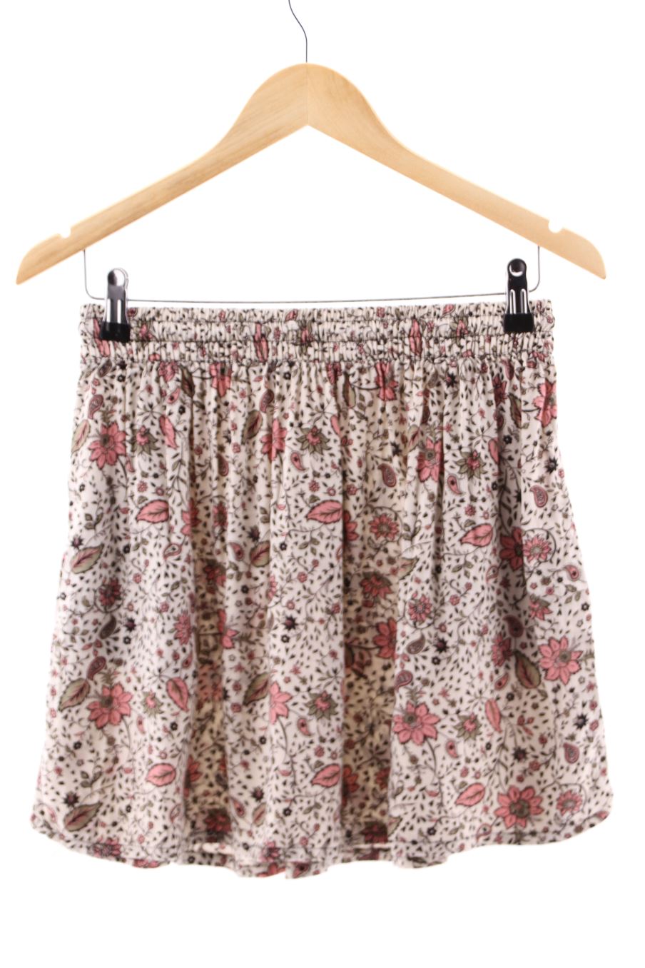 Jupe Pull & Bear de la taille M, de couleur fleurs