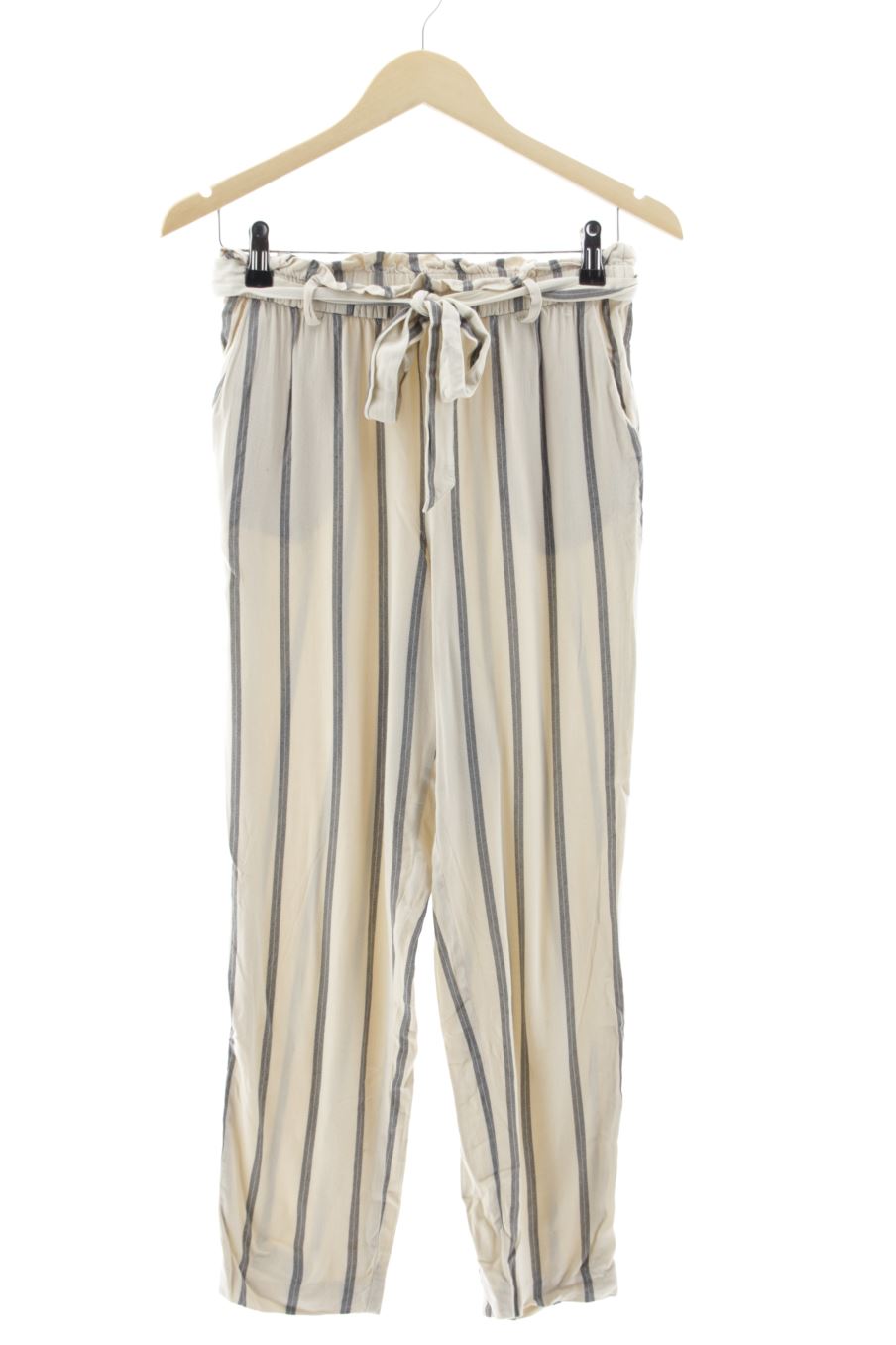 Pantalón de H&M de la talla 36, de color rayas