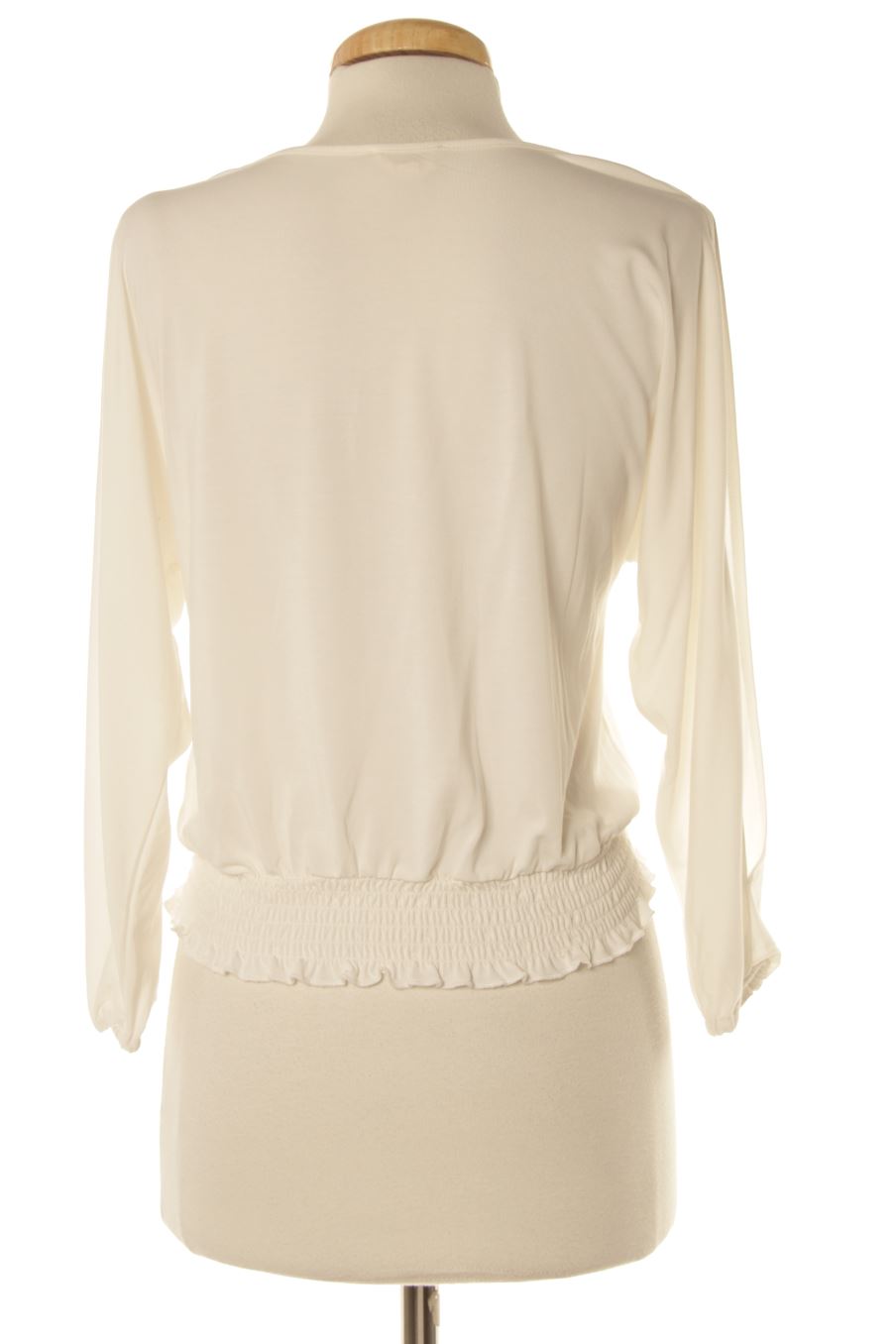Blouse à manches longues Belle & rebel de la taille XXS, de couleur blanc