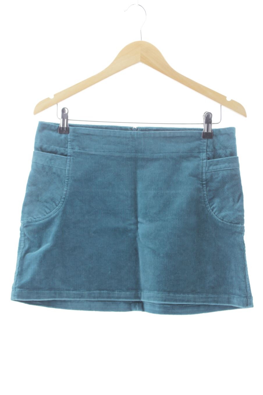 Falda de Mango de la talla 38, de color verde