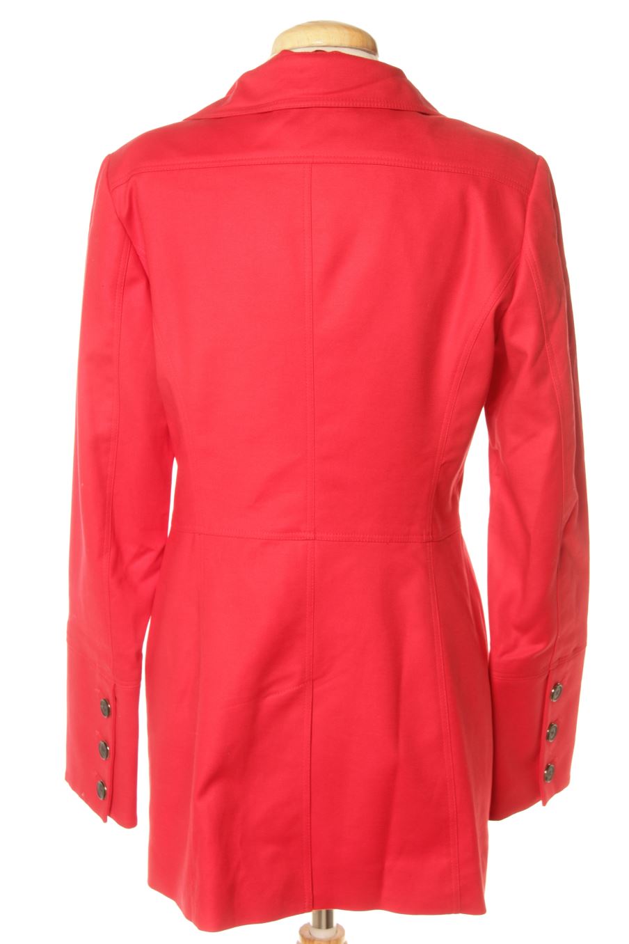 Abrigo de Esprit de la talla 38, de color rojo