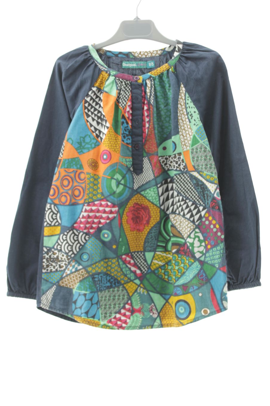 Blusa de manga larga de Desigual de la talla 7 años de segunda mano