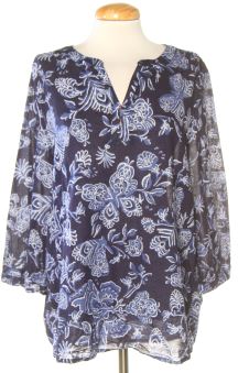 Blusa de manga larga L Cecil