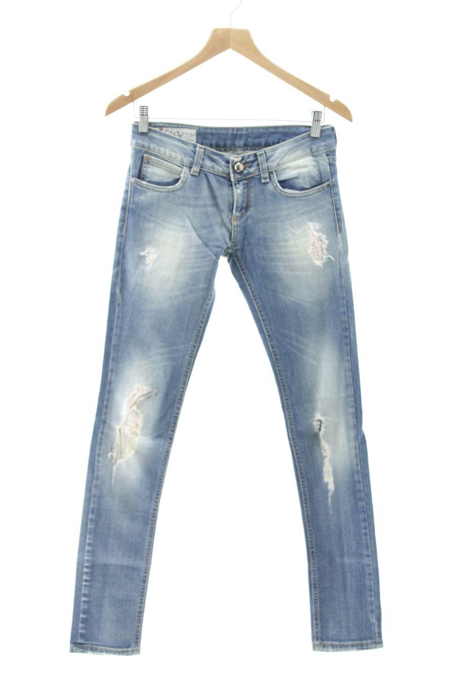 Jeans Fly Girl de la taille 38, de couleur bleu de denim