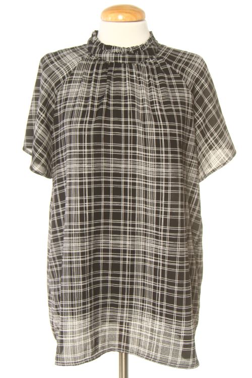 Blusa a maniche corte