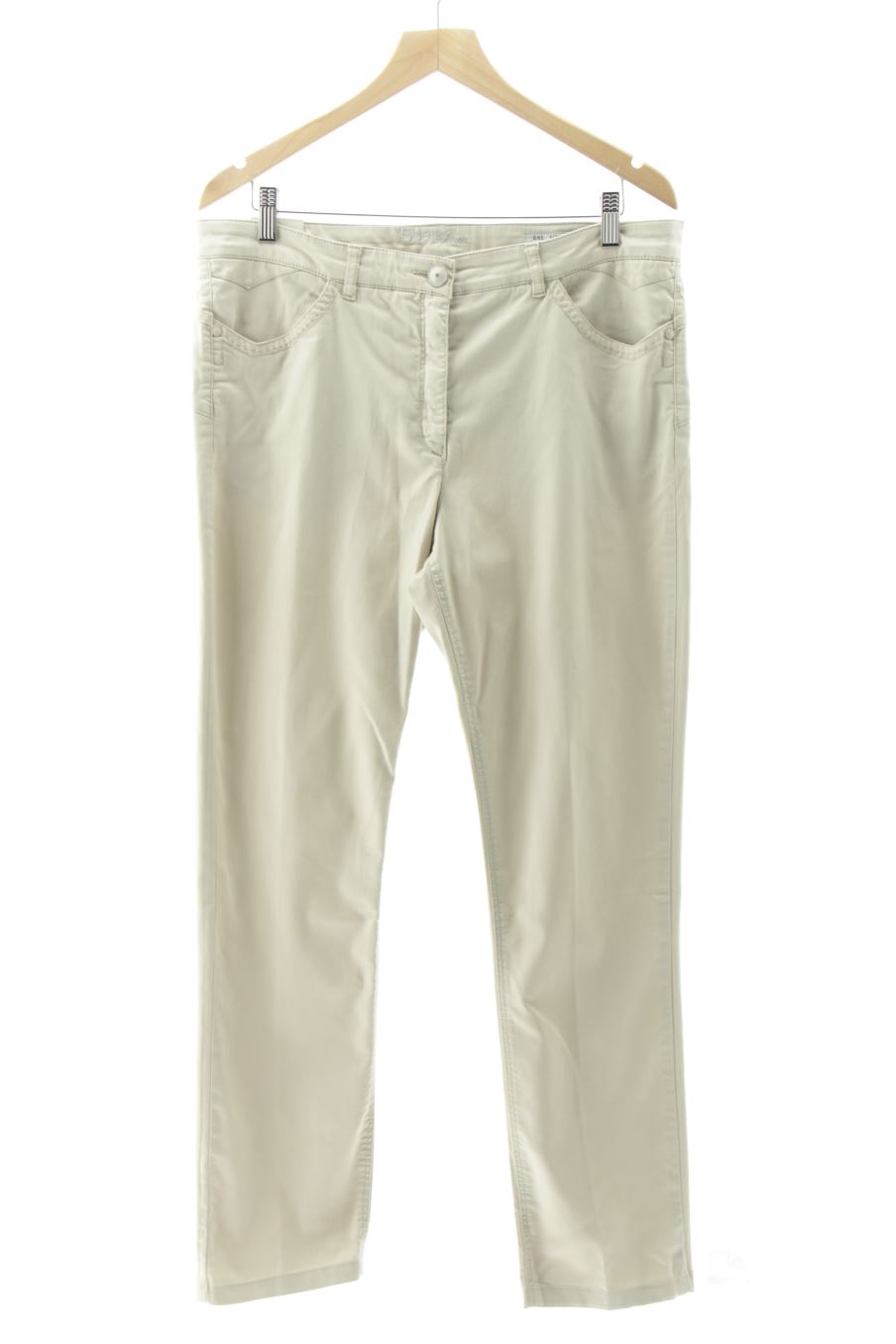 Pantalón de Sbelt jeans de la talla 48, de color beige