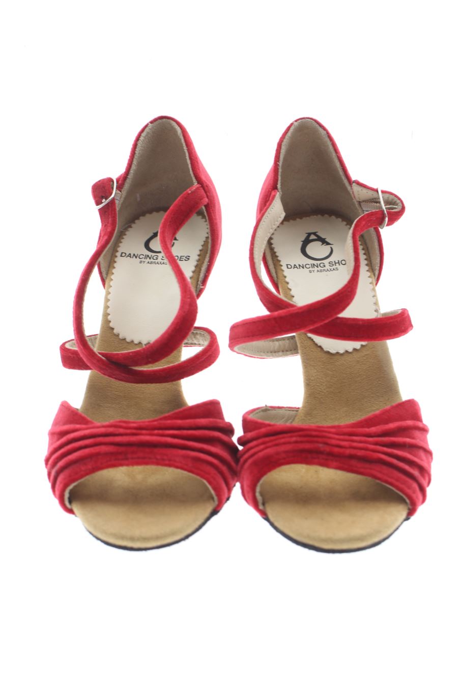 Sandalias tacon de Dancing shoes de la talla 36, de color rojo de