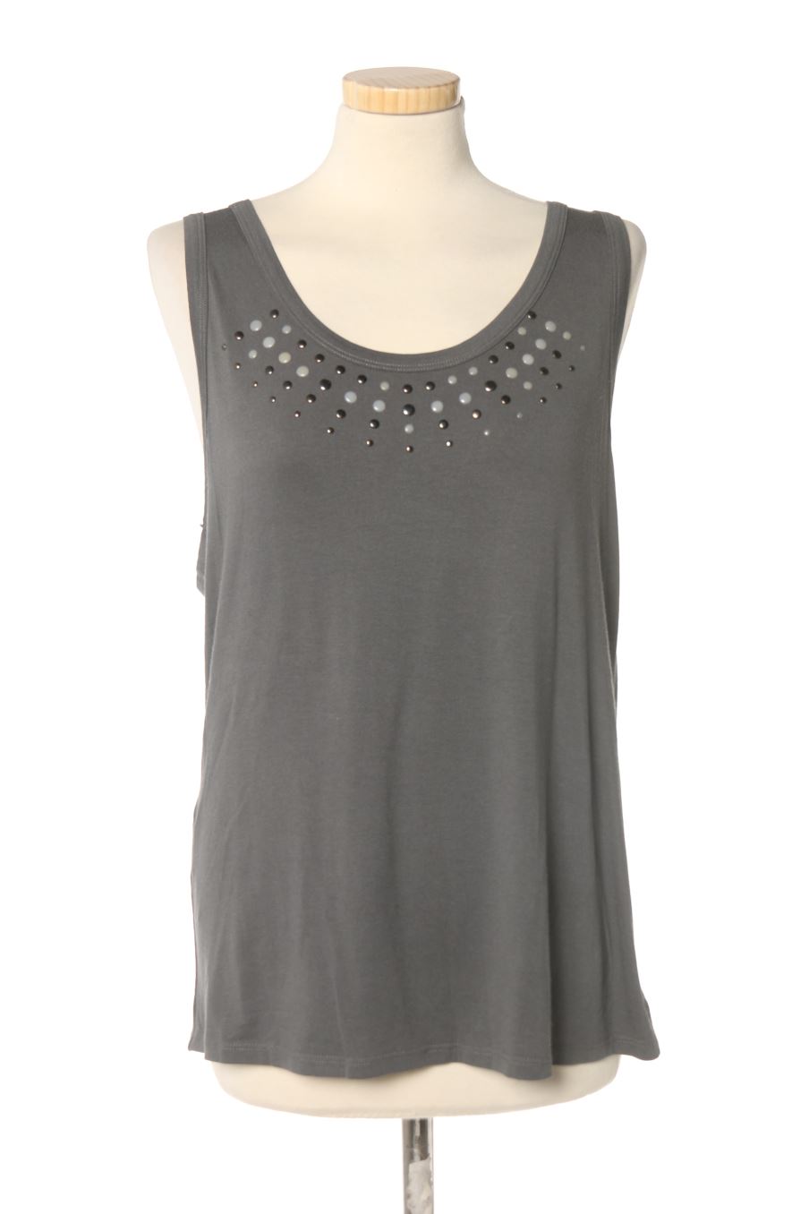 Top Promod de la taille L, de couleur gris