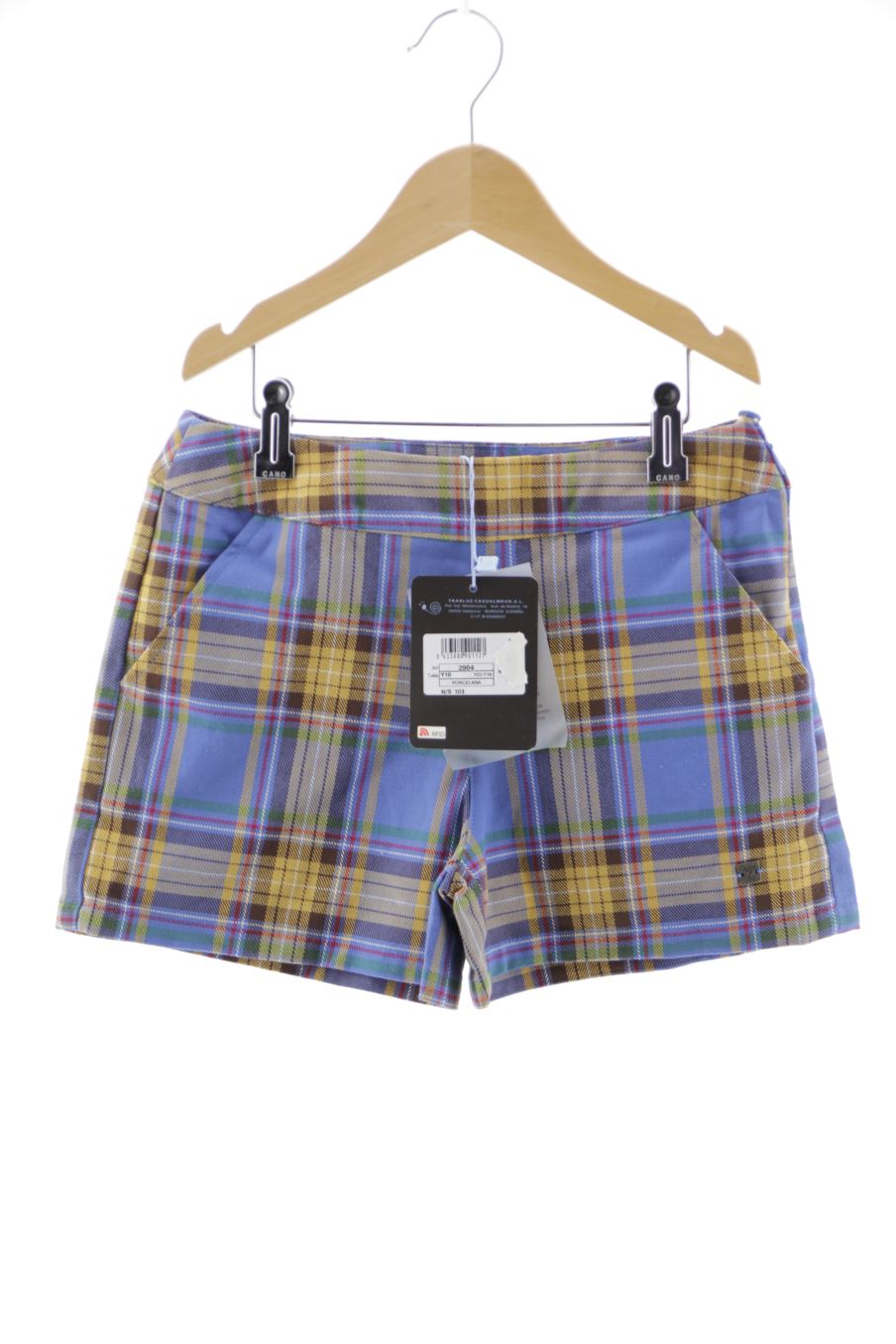 Short Trasluz de la taille 10 ans avec une étiquette
