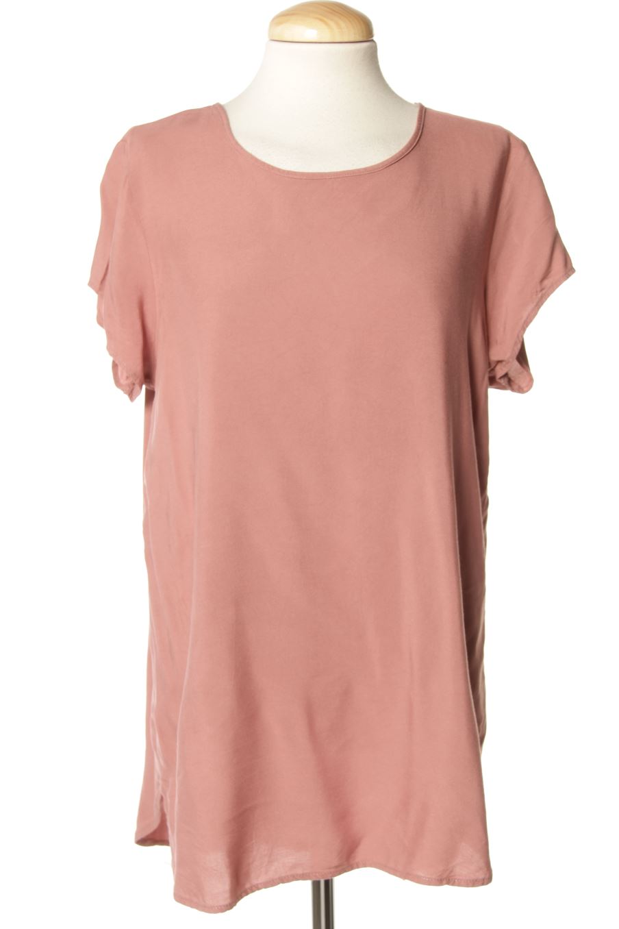 Blouse à manches courtes Vero moda de la taille L, de couleur bordeaux