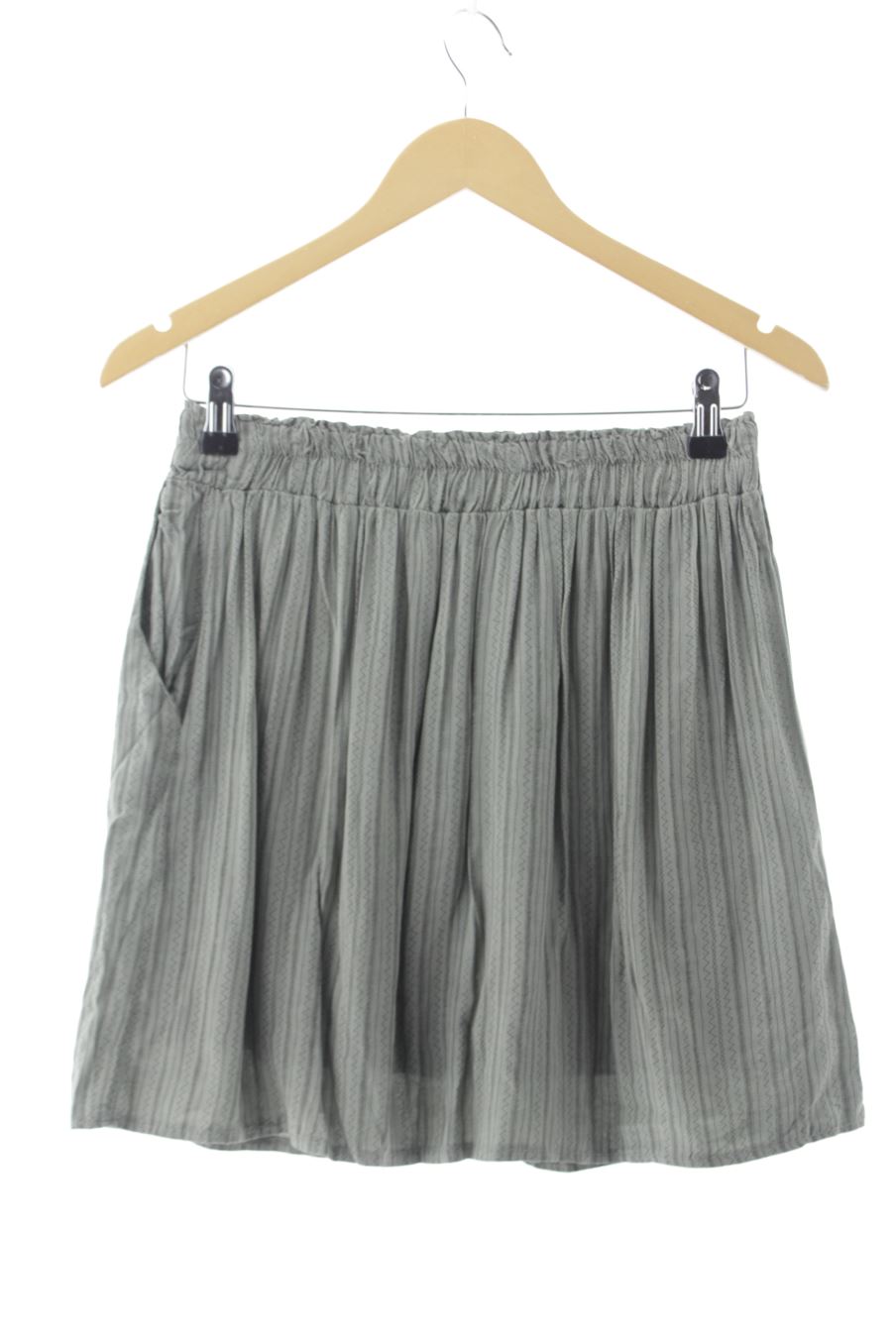 Falda de H&M de la talla S, de color verde