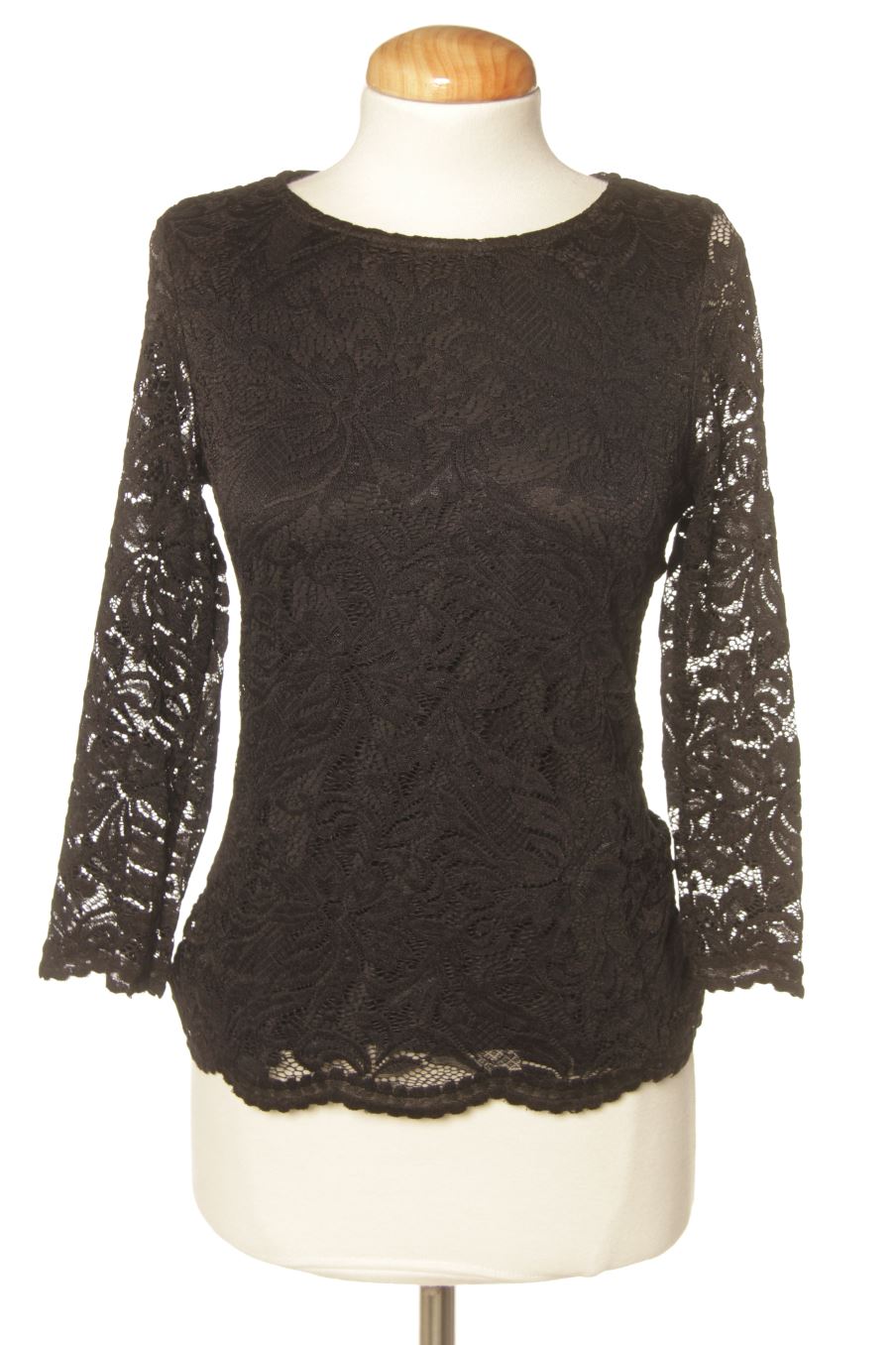 Langärmelige Bluse von Vero moda Größe S, Farbe Schwarz, für