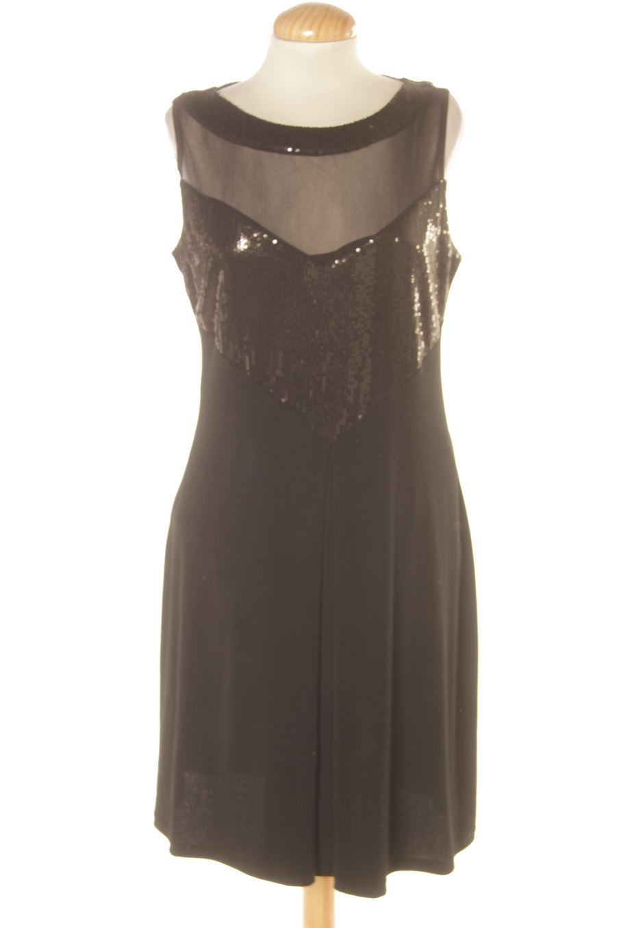 Robe casual Scudetto de la taille M, de couleur noir
