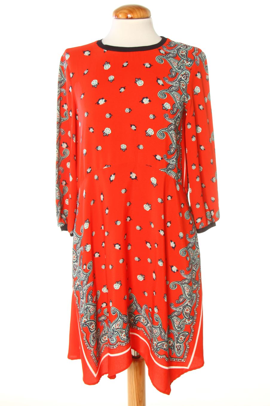 Robe casual Zara de la taille XS, de couleur imprimés