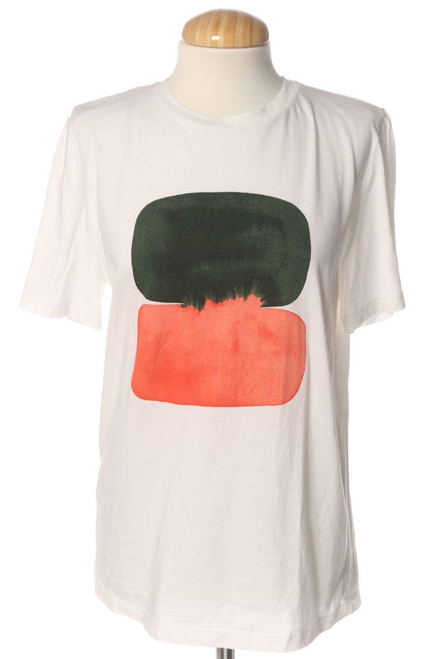 Camiseta de Massimo Dutti de la talla XS, de color blanco
