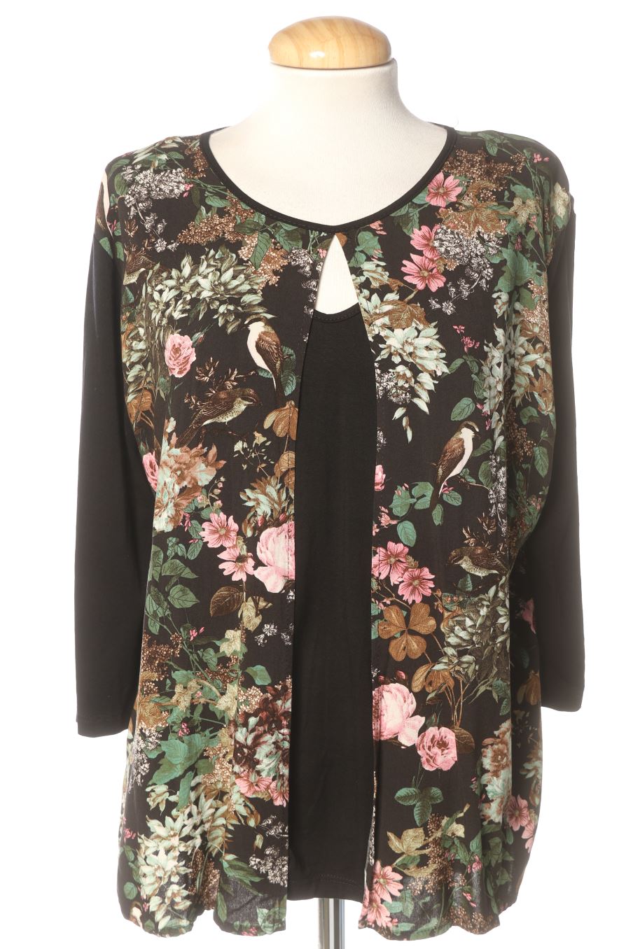 Jersey de Punto roma de la talla L, de color flores