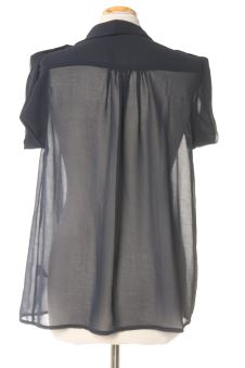 Kurzärmelige Bluse S An`ge