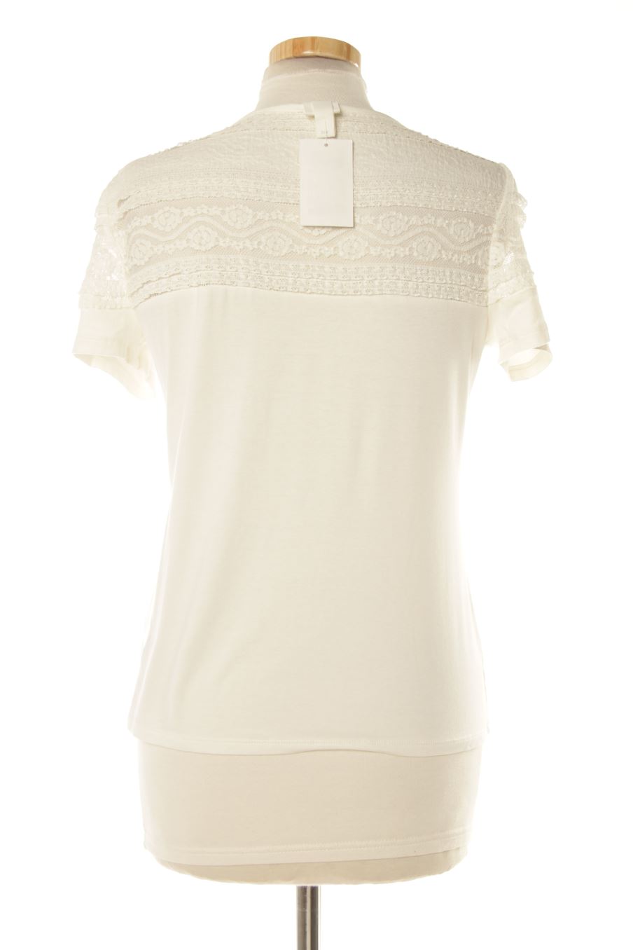 T-shirt H&M de la taille M, de couleur blanc