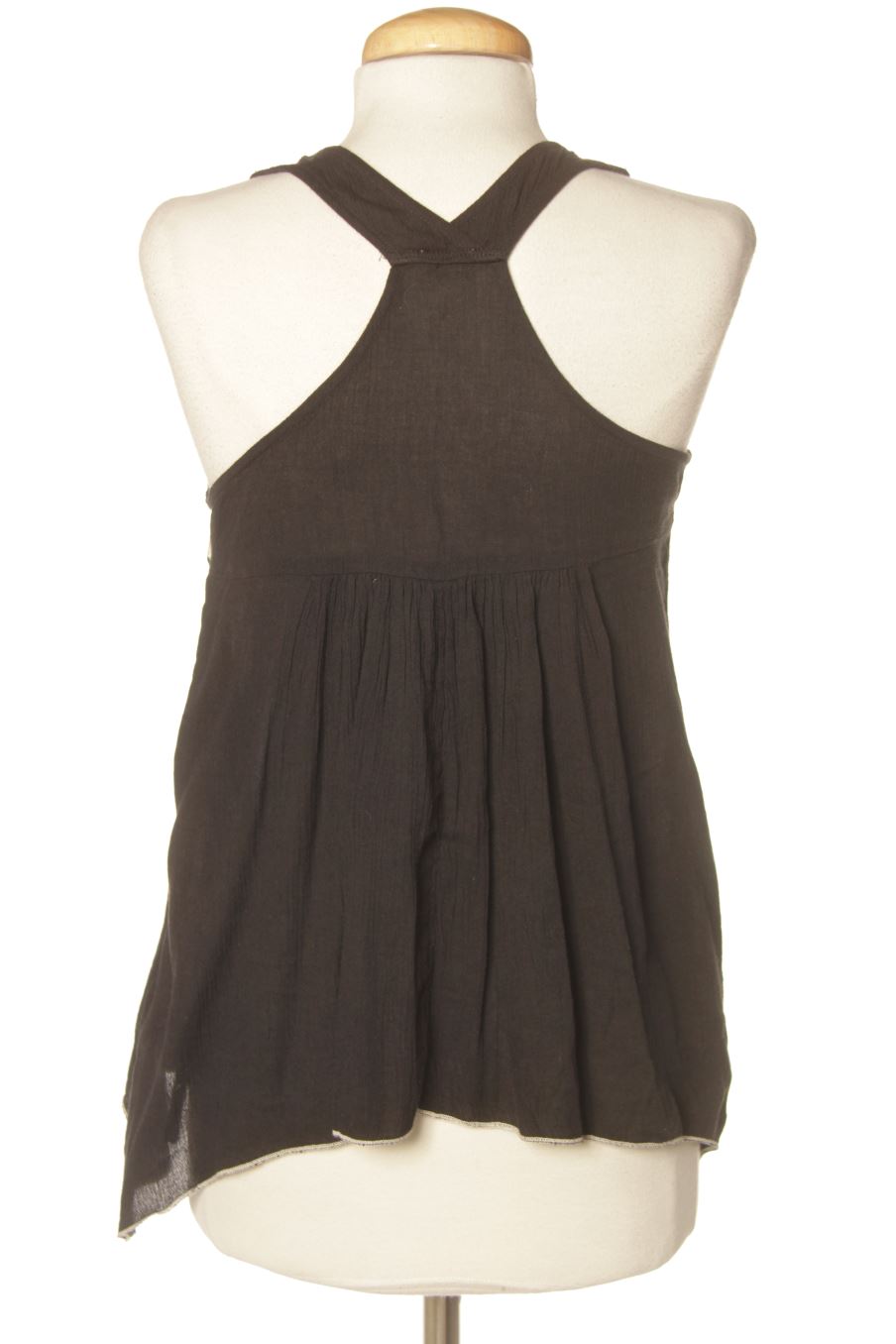 Aufwändiges Top von Hollister Größe XS, Farbe Schwarz, für