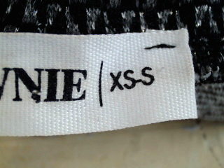Pantalon Brownie de la taille XS, de couleur gris