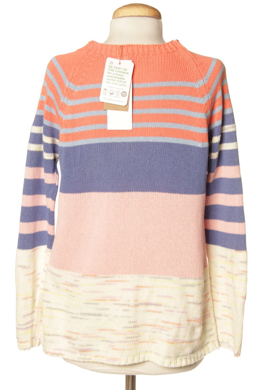 Chaqueta de DON ALGODÓN de la talla S, de color rayas