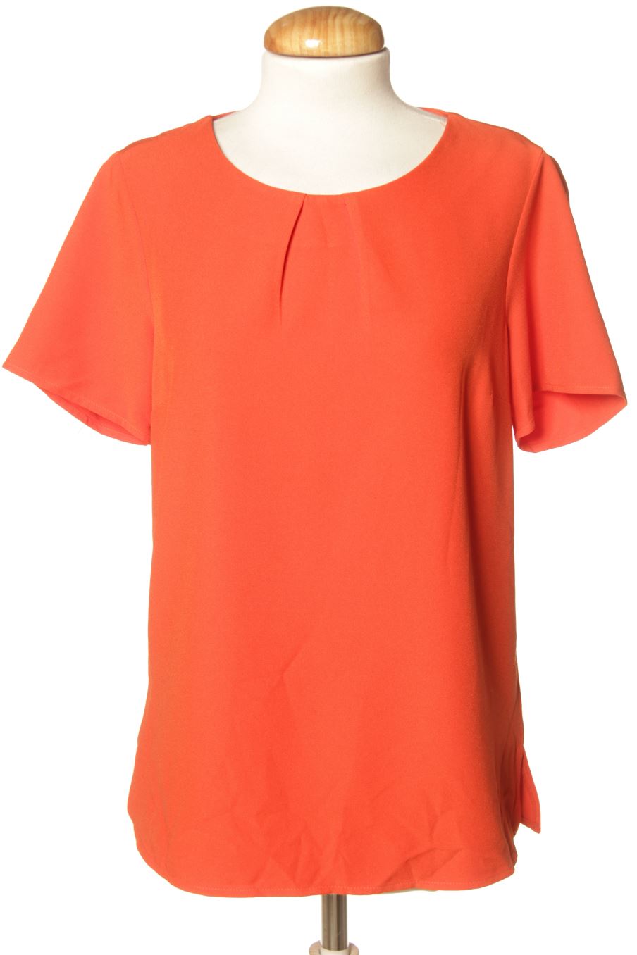Blouse à manches courtes Vortex Designs de la taille XS, de couleur orange