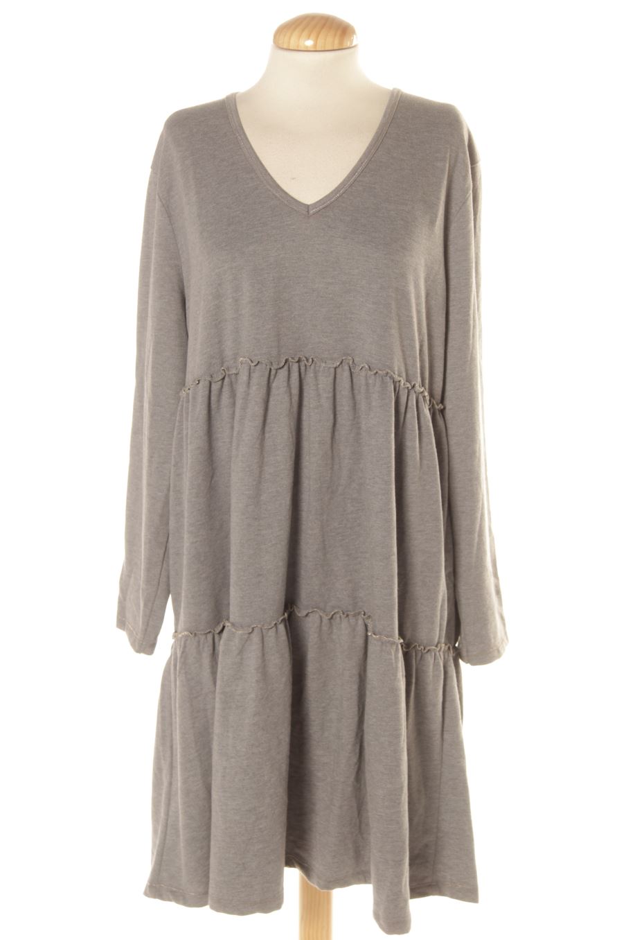 Robe casual Southern cotton de la taille L, de couleur gris