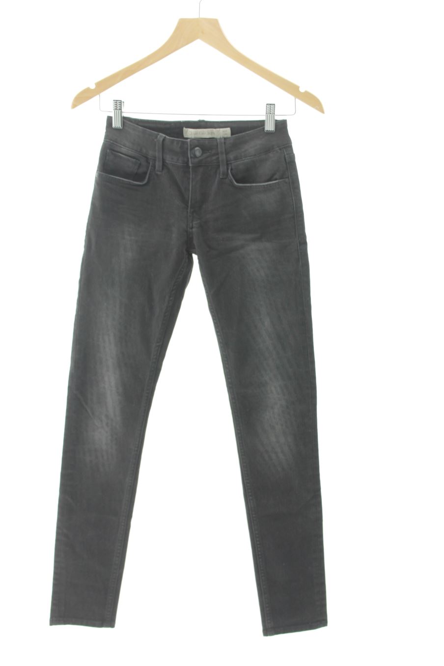 Jeans CALVIN KLEIN JEANS de la taille 34, de couleur noir de denim