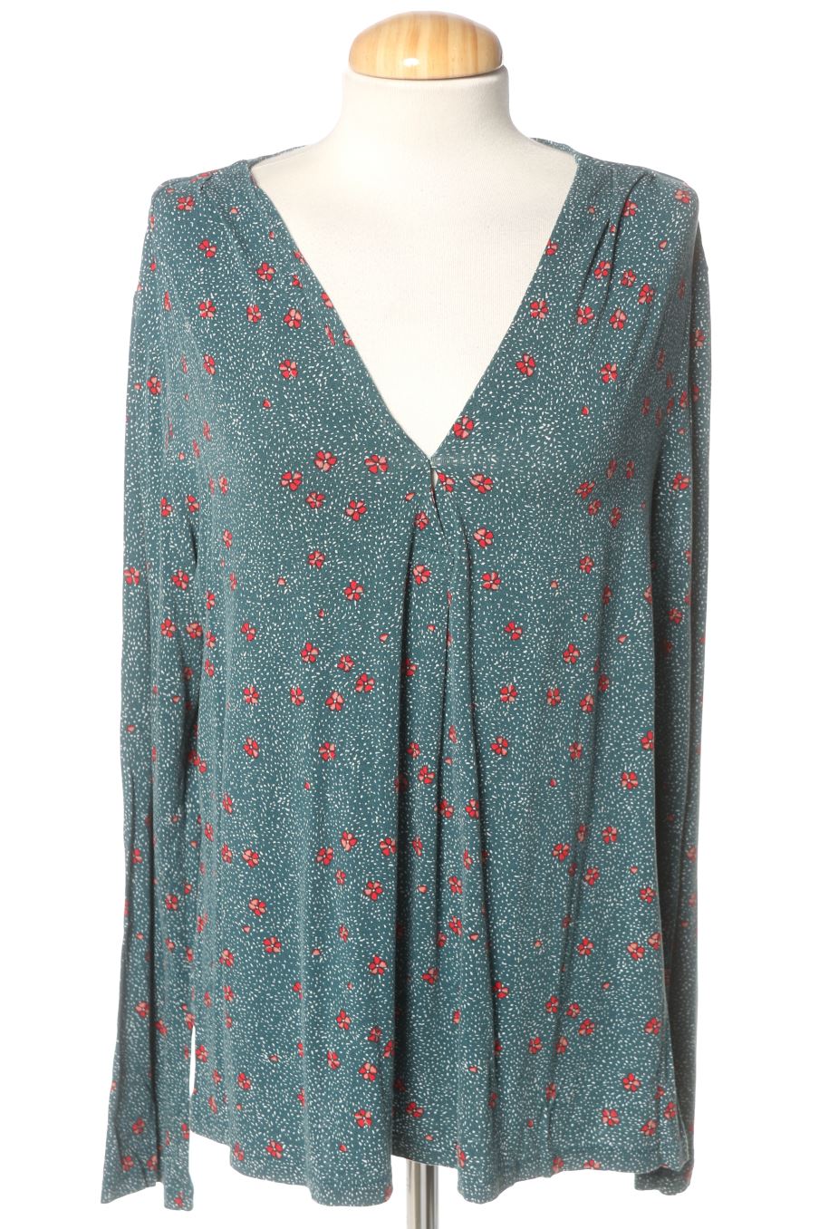 Camiseta manga larga de Caroll de la talla XL, de color flores