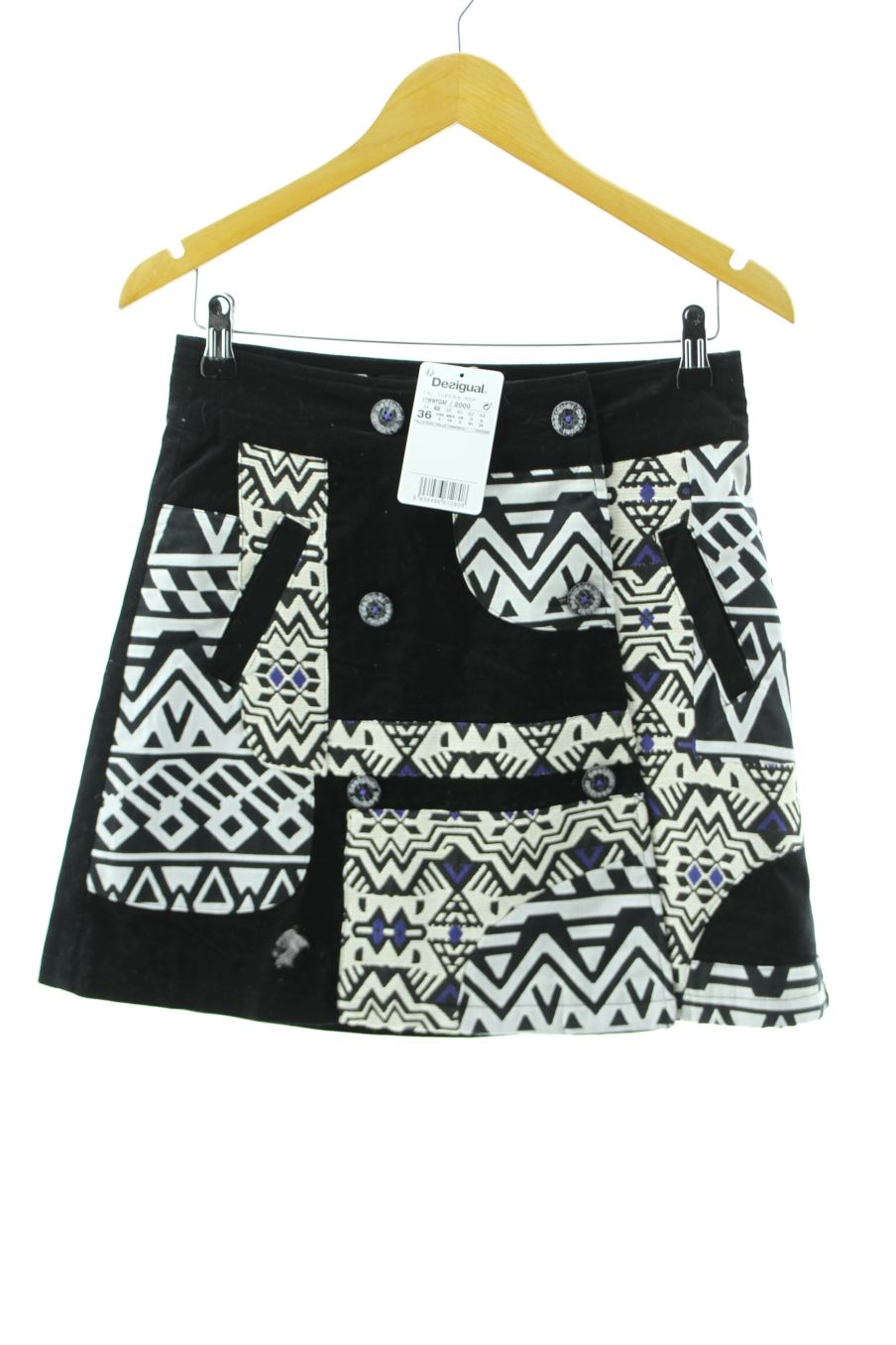 Jupe Desigual de la taille 36 de couleur imprimes