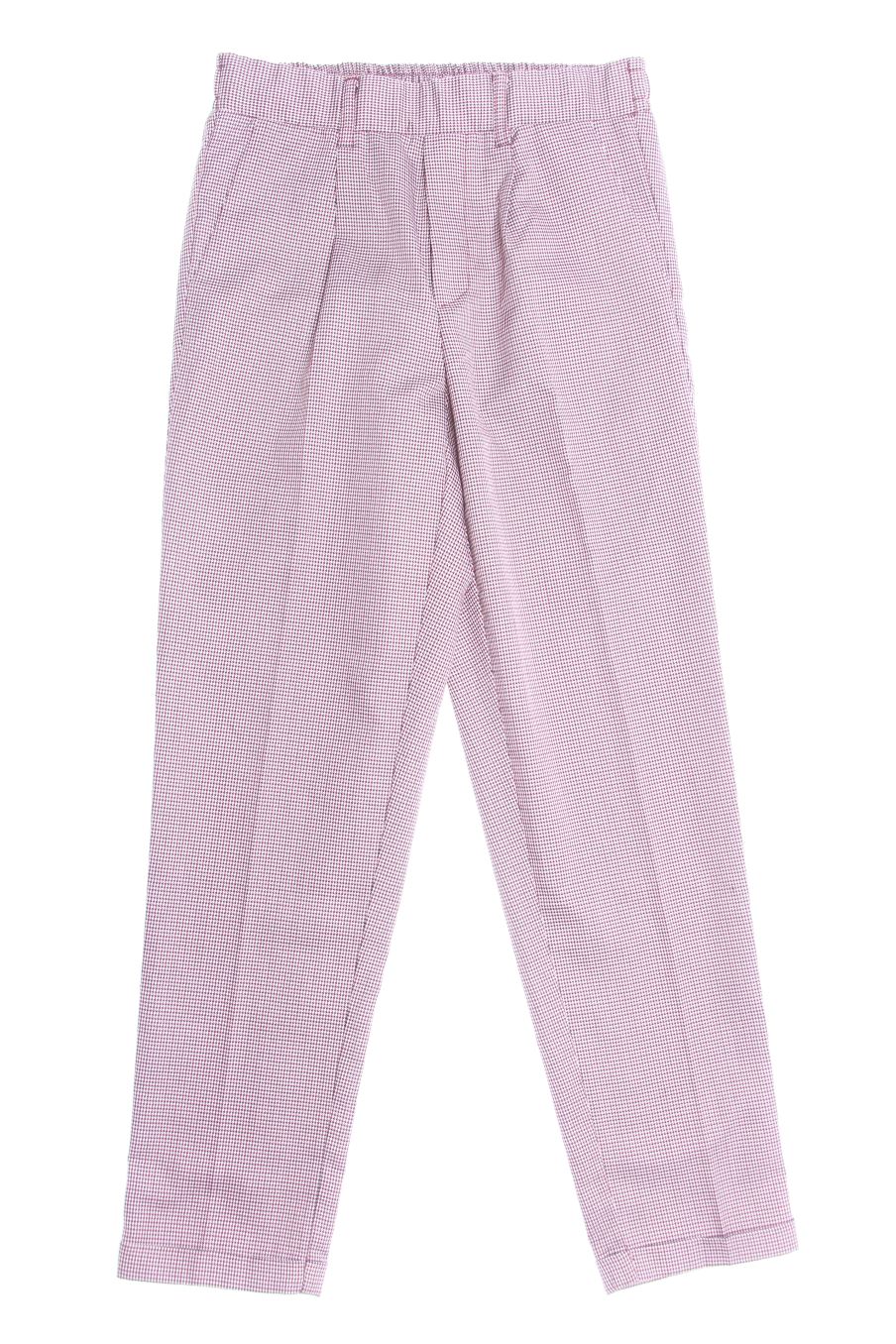 Pantalones de Stradivarius de la talla XS, de color burdeos