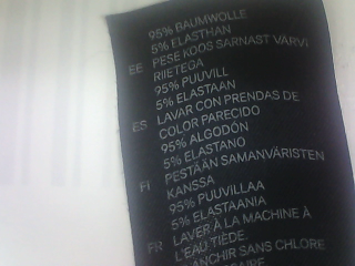 Jupe H&M de la taille M, de couleur noir