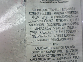 Sudadera de Springfield de la talla XL, de color gris
