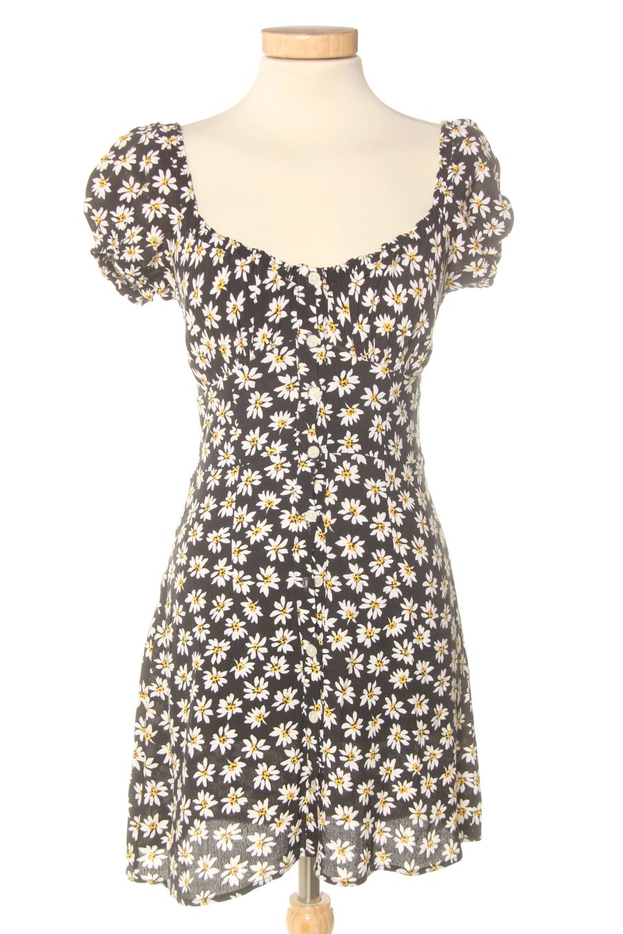 Robe casual Bershka de la taille S de couleur fleurs